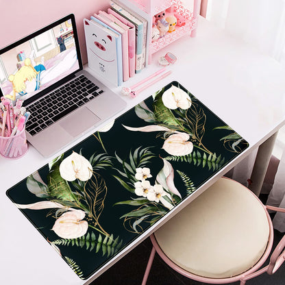 30-Inch Desk Mat/Mouse Pad! (rose glitter edition)