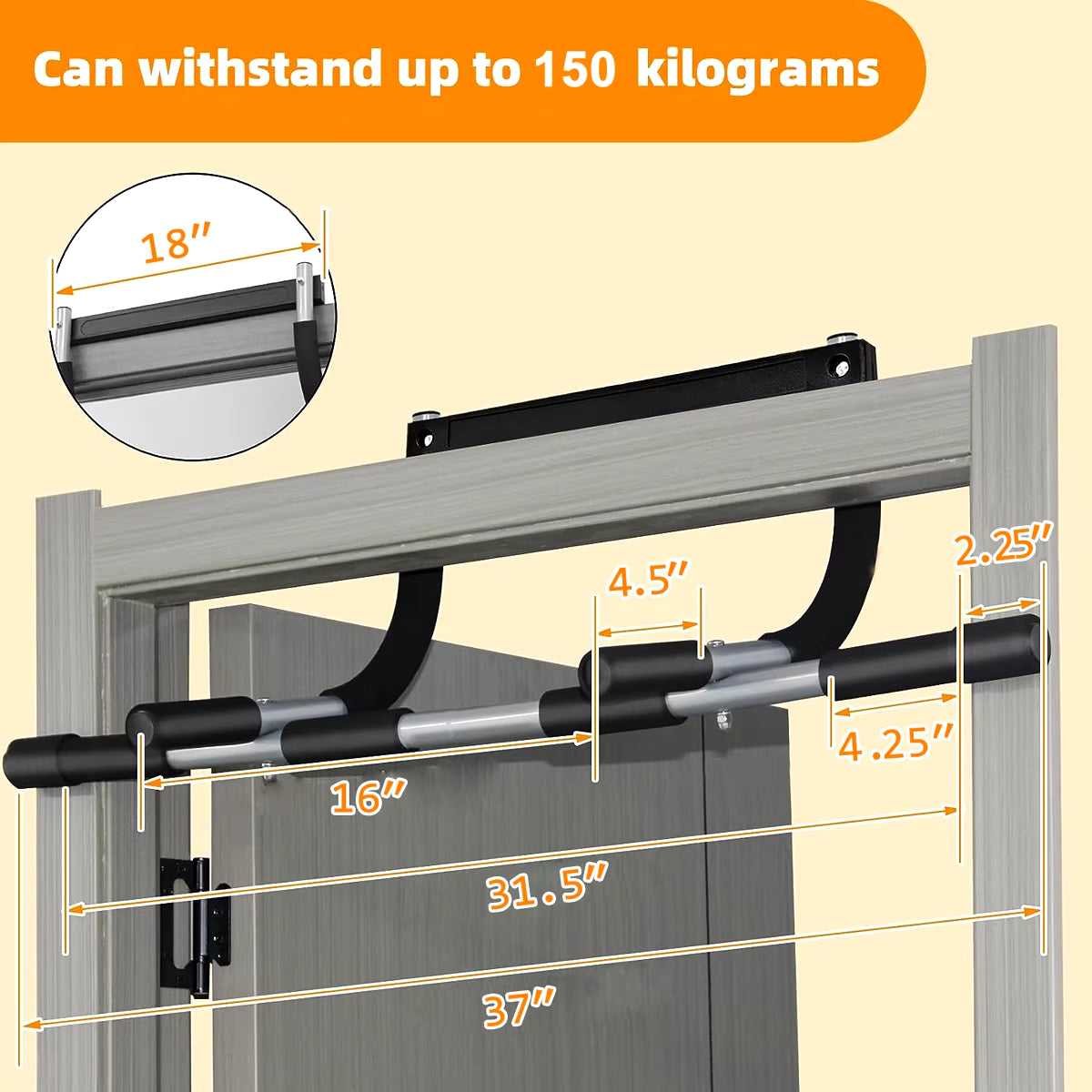 HYPERSTOCK Doorframe Pull Up Bar!